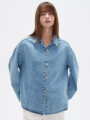 Campera Hira Azul Grisaceo