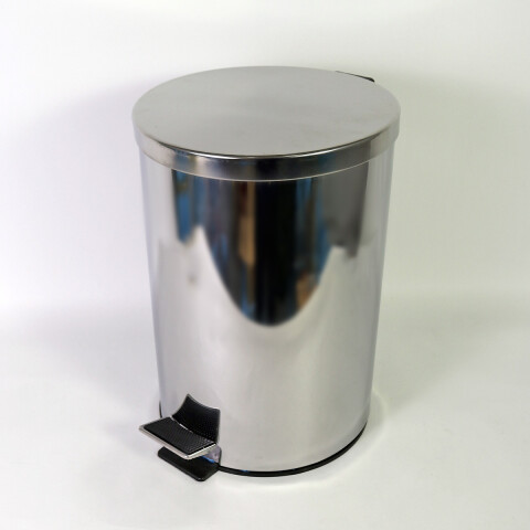 BASURERO INOX C/PEDAL 20L Unica