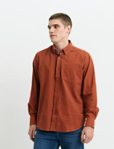 012639 CAMISA HARRY Ladrillo