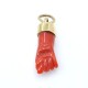 Dije manito de coral y oro 18k Dije manito de coral y oro 18k
