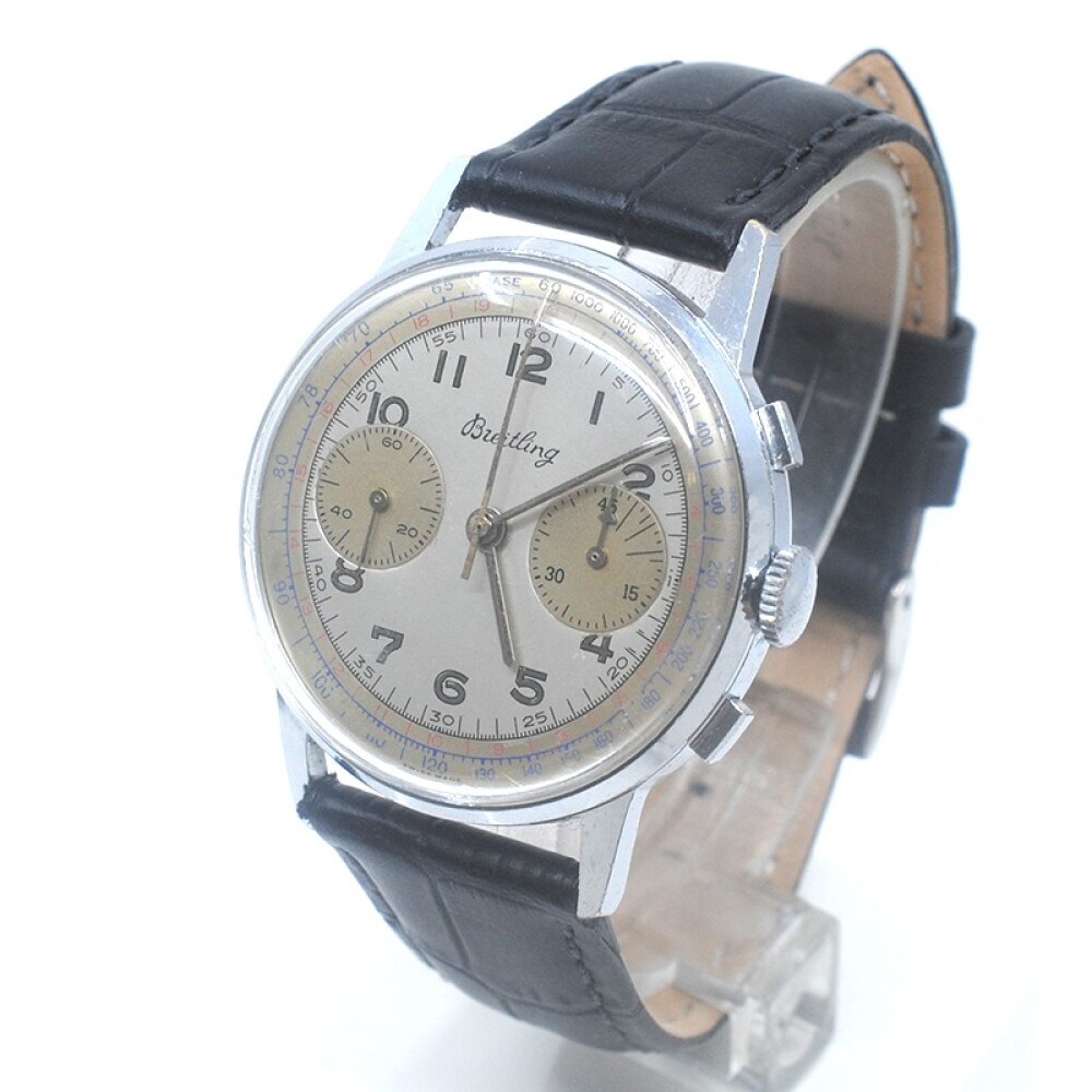 Breitling cronógrafo acero 37 mm calibre Landeron 248 año 1950´S Breitling cronógrafo acero 37 mm calibre Landeron 248 año 1950´S
