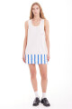 Muscu Playera Stripes Azul