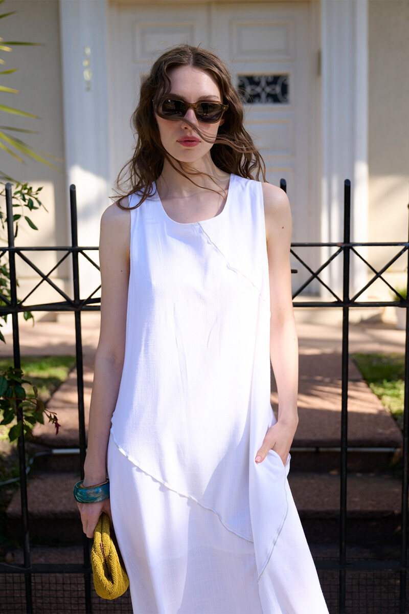 VESTIDO PAZ BLANCO