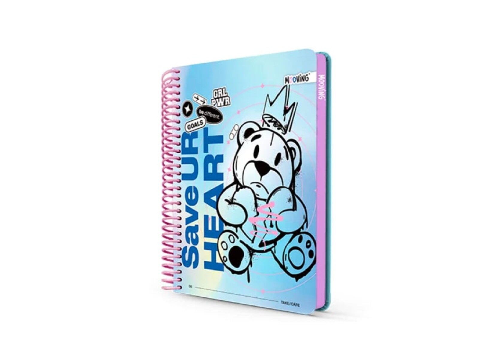 Cuaderno Mooving 1/2 Oficio - Grl Power Nº1 