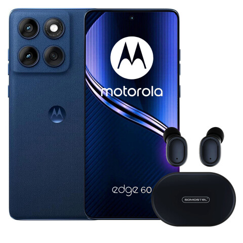 Motorola Edge 60 24gb (12 + 12gb) Ram 512gb 5g + Regalo PK MOTOROLA EDGE 60 12/512 AZUL + REGALO