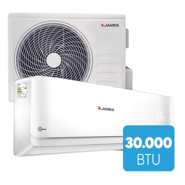 Aire Acondicionado James Aam-30 Au Inv G2 Inverter 30.000 Btu AIRE A. JAMES INV 30000BTU AAM30AU INVG2