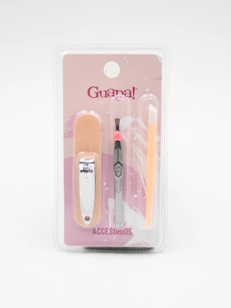 MANICURE SET X 4 BEIGE