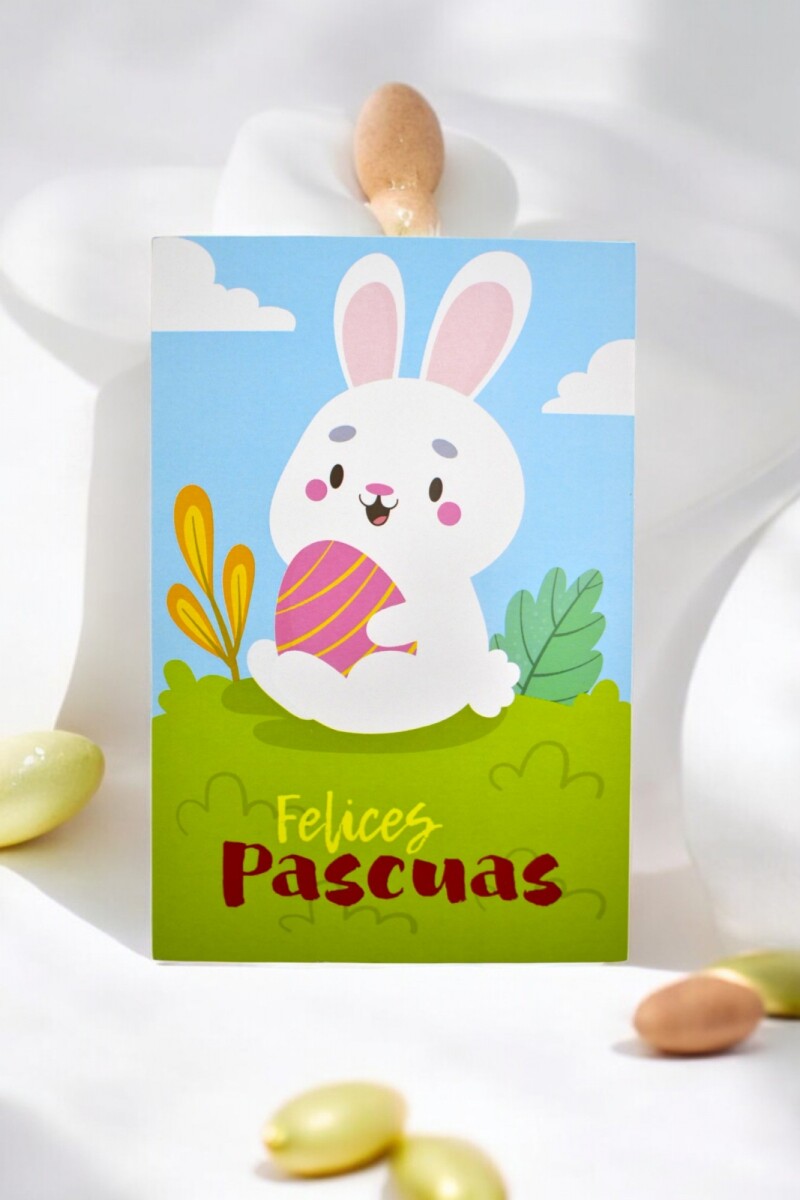 Tarjeta pascua 10x15 - DISEÑO 3 