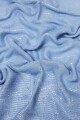 Pashmina con textura celeste