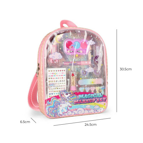 Set Maquillaje Completo C Mochila +acc Belleza Niñas Jug027015