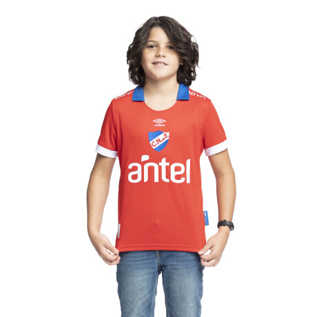 Camiseta Away 1 2022 Nacional Junior Skuba, Violeta, Azul Marino