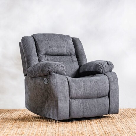 Sillón Reclinable Renno 1 Cuerpo Gris U