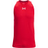 UA BASELINE COTTON TANK-RED RED-600