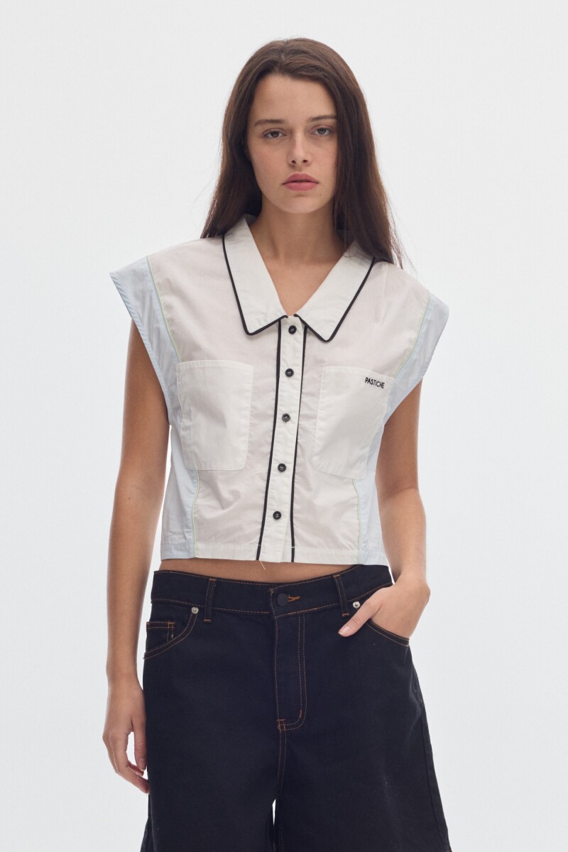 Camisa Polaroid CB Offwhite