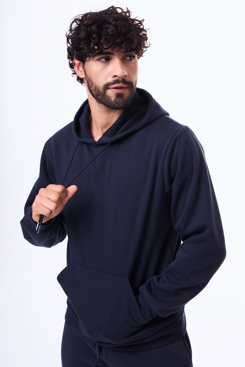 Buzo felpa Junin Azul