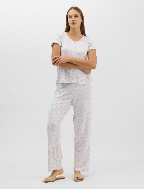 Set De Pijama 3 Piezas MULTI/GRIS