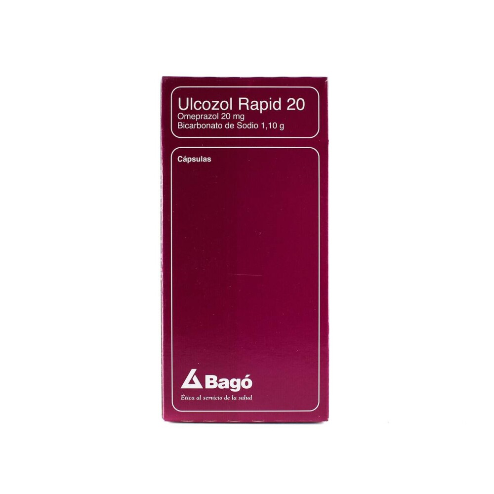ULCOZOL 20 RAPID CJ X 28 CÁPS. única