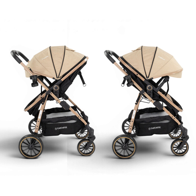 Coche Travel System Jumbo con Baby Silla Ruedas Todo Terreno Coche Travel System Jumbo con Baby Silla Ruedas Todo Terreno