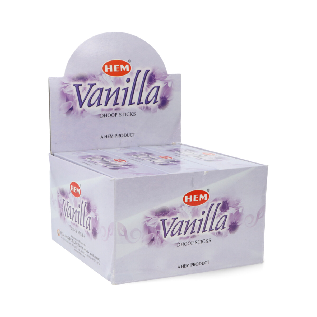 INCIENSO DHOOP HEM 25GR X12 - Vainilla 