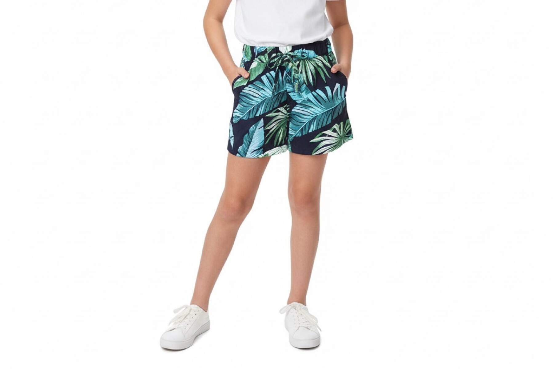 MICOMIC SHORT GIRL - NAVY 
