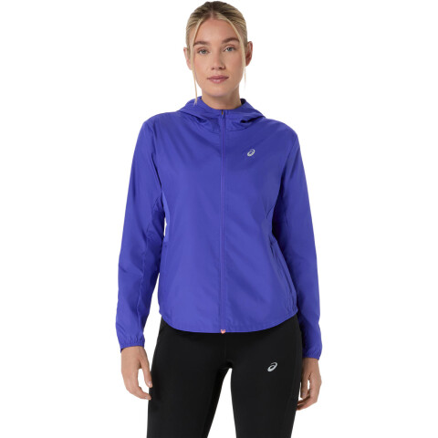 Casaca Running Silver Mujer Cobalt Burst