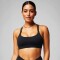 Top Principal Low Impact Bra Mujer Black