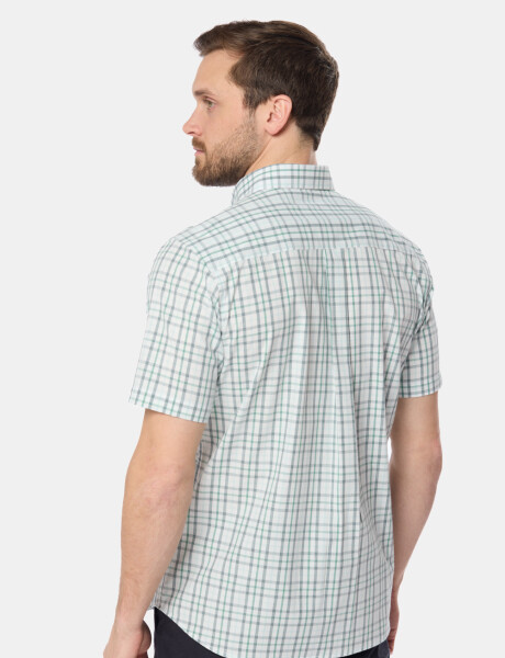 CAMISA SPORT A CUADROS Verde