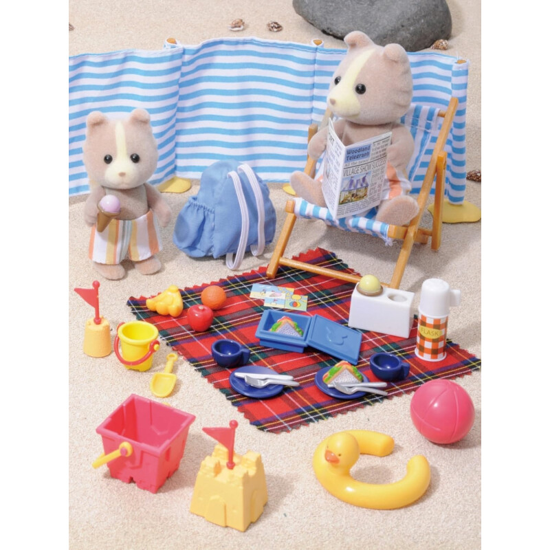 Sylvanian Families 4870 - Conjunto Dia En La Playa Sylvanian Families 4870 - Conjunto Dia En La Playa