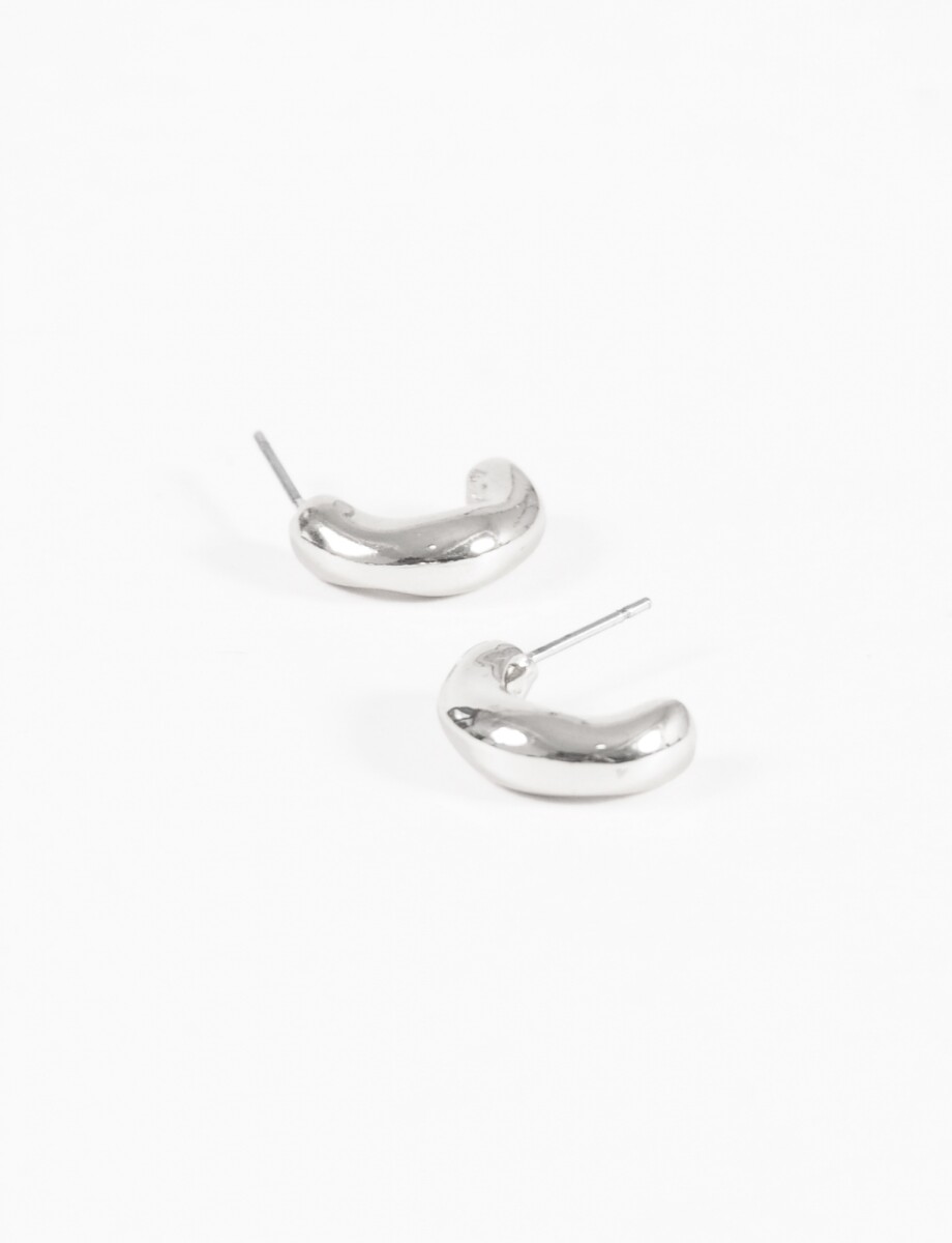 Aros basic - plateado 