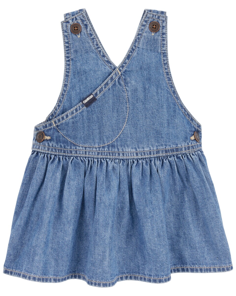 Vestido jumper jean 