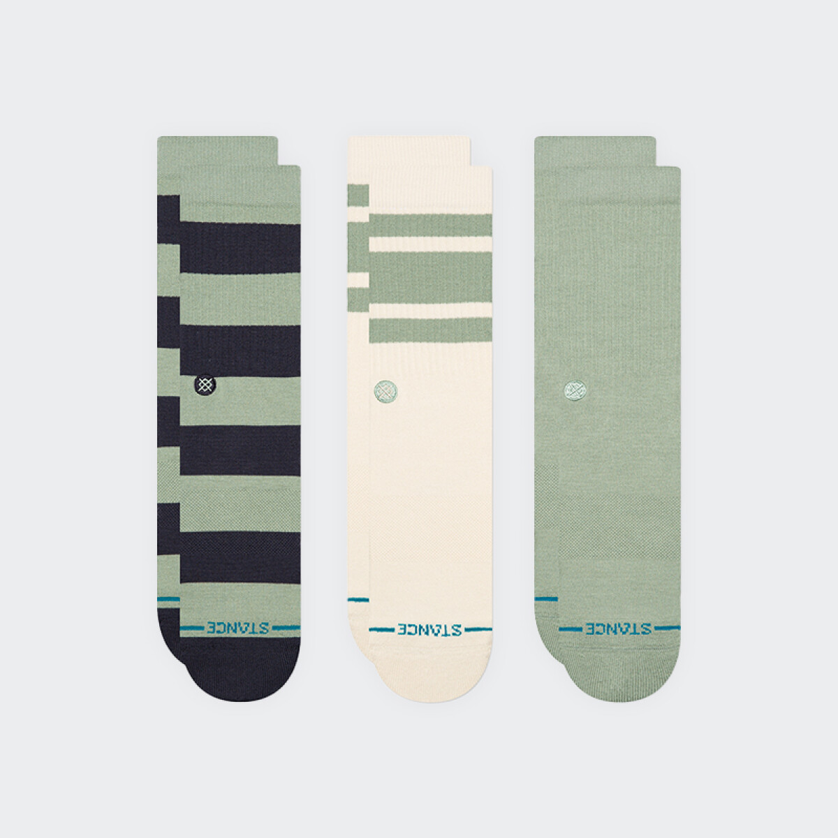 Medias Stance Townie Crew - Verde 