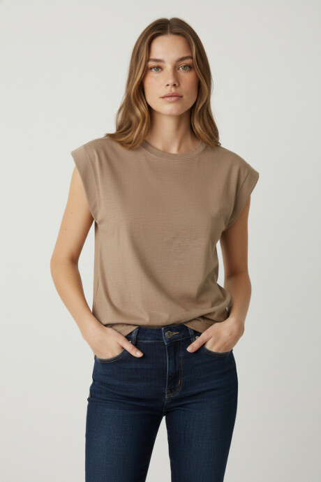 Remera Alismo Taupe / Mink / Vison