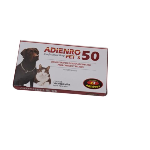 ADIENRO PET`S 50 MG X 10 COMPRIMIDOS ADIENRO PET`S 50 MG X 10 COMPRIMIDOS