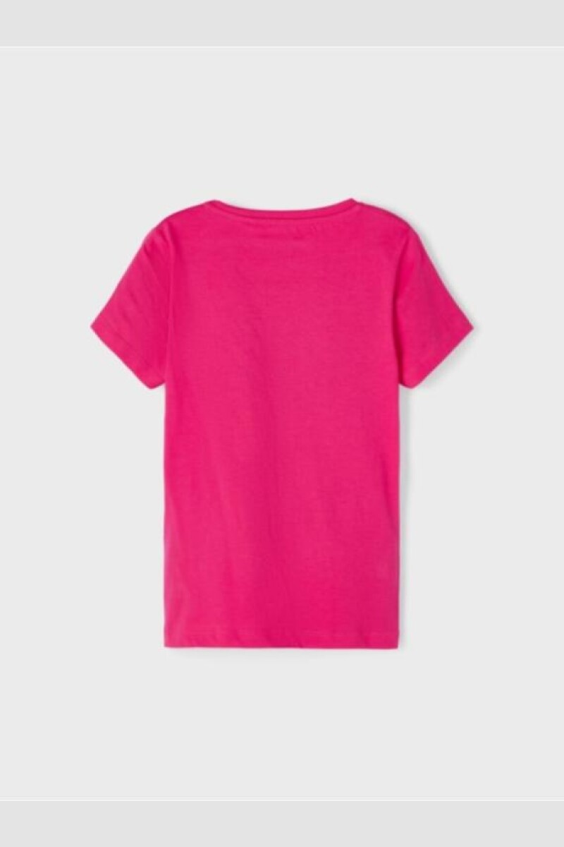 Camiseta Manga Corta Estampada Bright Rose