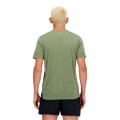 Remera New Balance de Hombre - ATHLETICS RUN - MT41253DEK GREEN