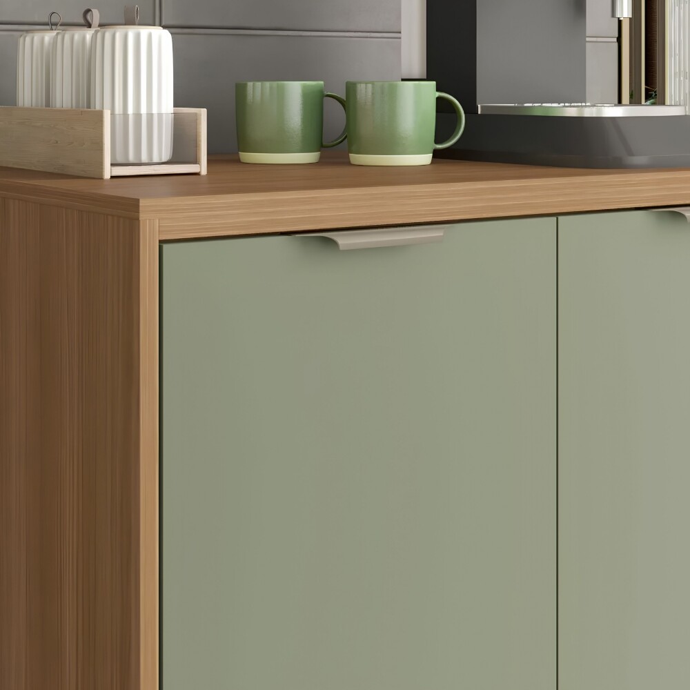 Bajo mesada 80 2 Puertas Color Alecrim