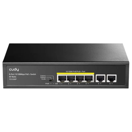 Switch Cudy 6 Puertos (4 Poe) 001