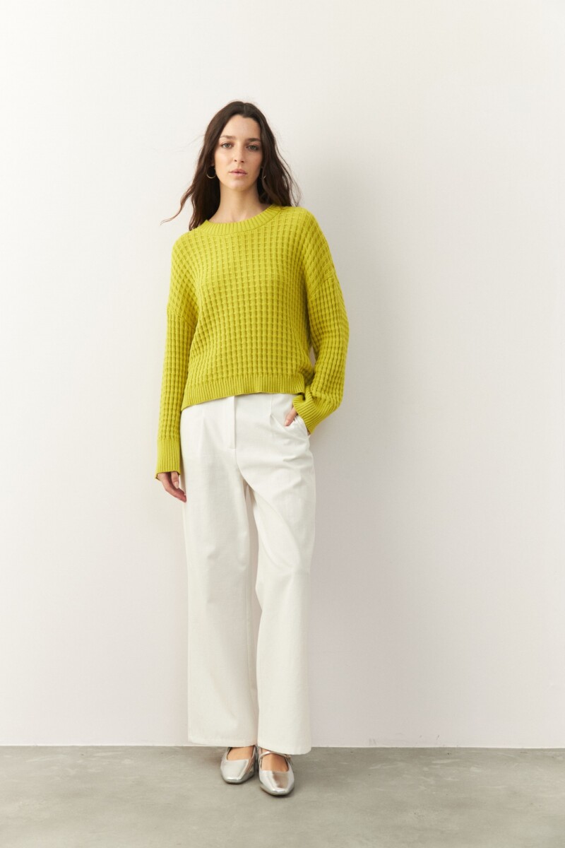 SWEATER SARA - Verde Manzana 