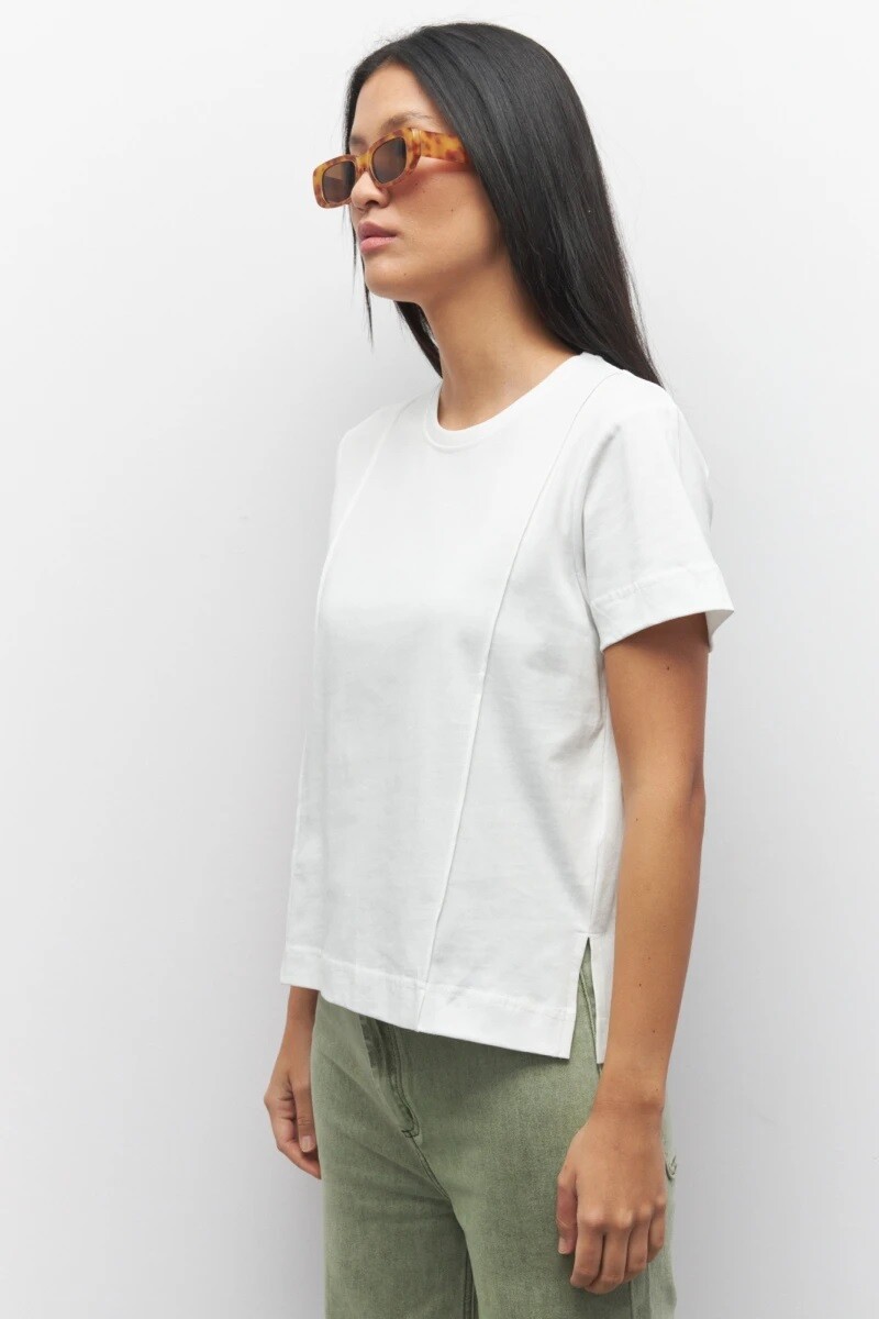 T-SHIRT D.CASSIN PADELLA - BLANCO 