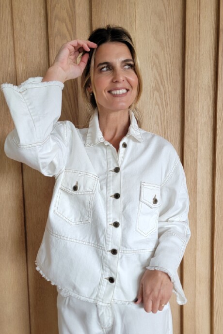 Sobrecamisa Tenerife Denim Crudo