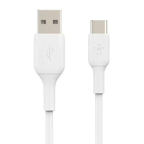 Cable Belkin Usb-a A Usb-c 2mts Blanco Cable Belkin Usb-a A Usb-c 2mts Blanco
