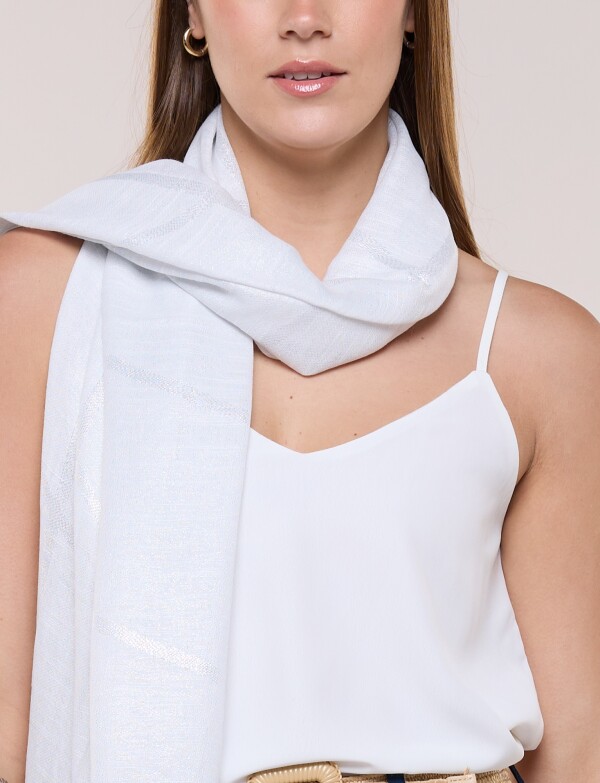Pashmina Gasa Lurex CRUDO
