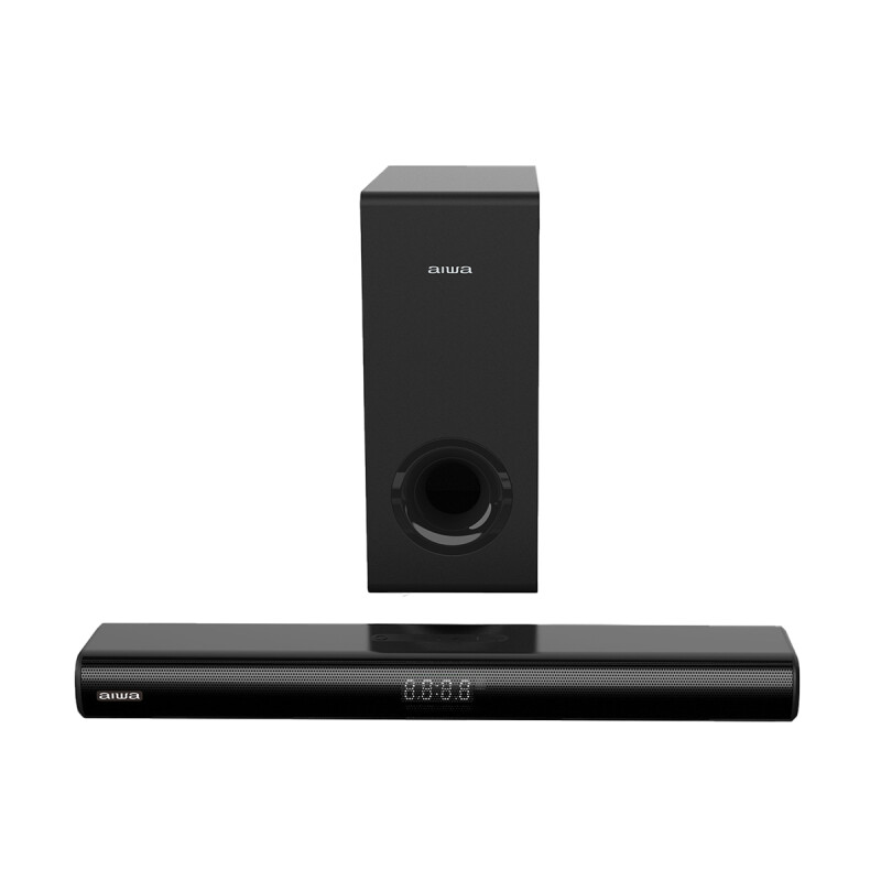Barra de Sonido Bluetooth AIWA 2.1 Canales 80W RMS con Subwoofer inalámbrico | AWSBC800WW Barra de Sonido Bluetooth AIWA 2.1 Canales 80W RMS con Subwoofer inalámbrico | AWSBC800WW