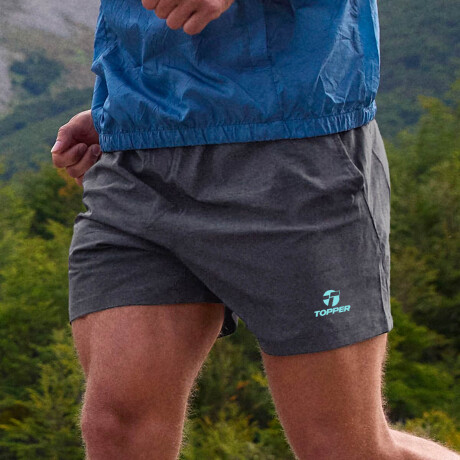 Short Deportivo Topper Bermuda Training Para Hombre Gris