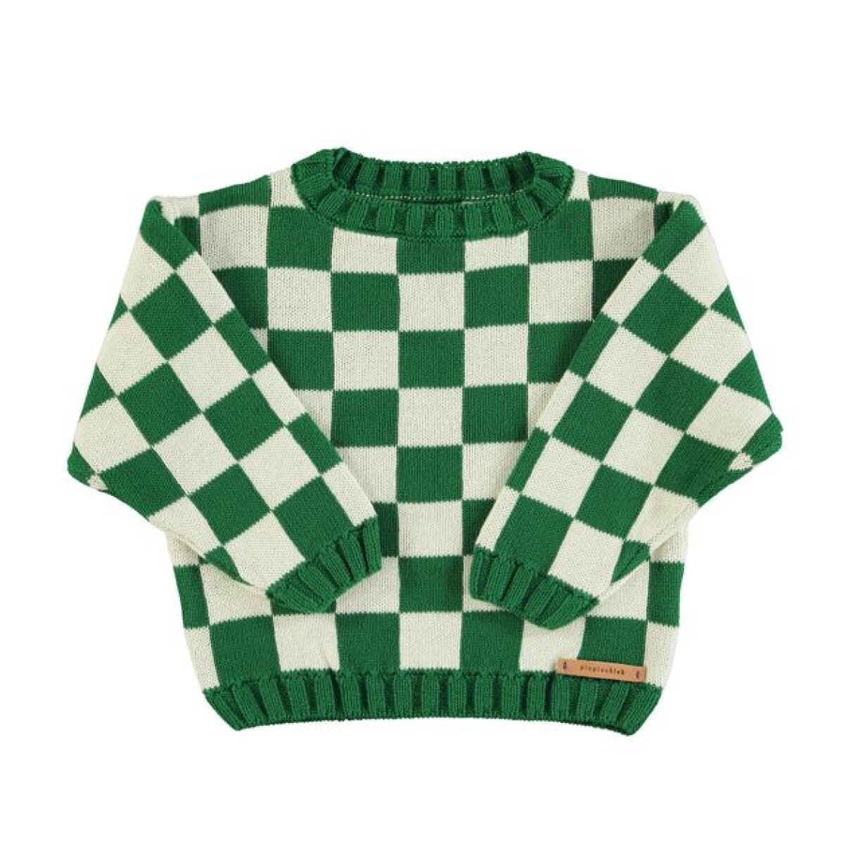 Buzo check verde 