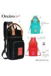 Mochila matera Las Oreiro Negro