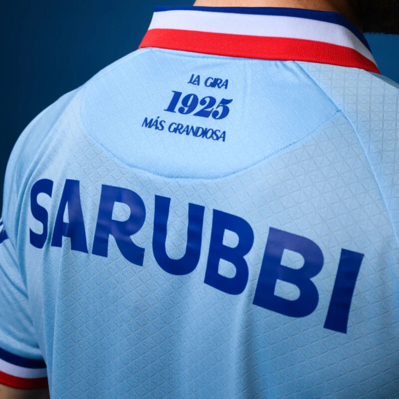 Camisetas Umbro Nacional con Sponsors Unisex Celeste