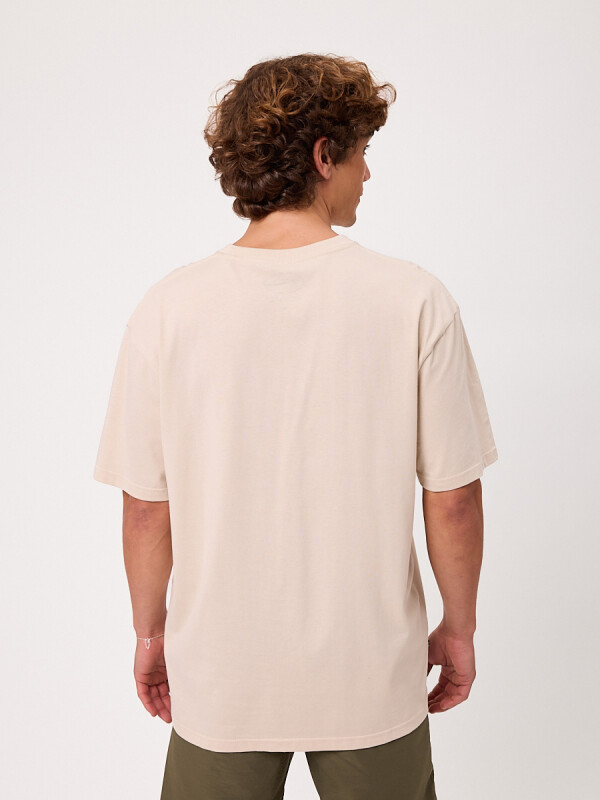 T-SHIRT LUKINA S27 RUSTY Hueso