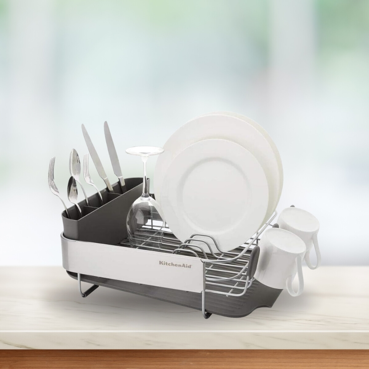 Escurreplatos Compacto 40x33x15 cm KitchenAid 