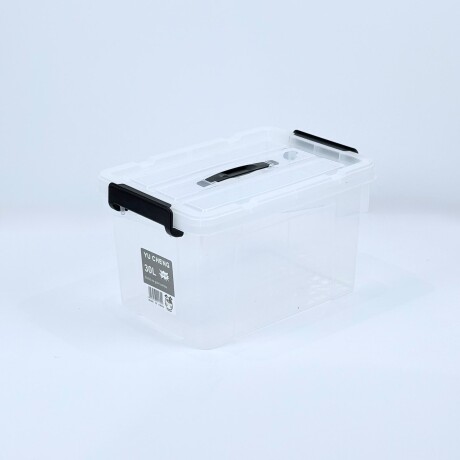 Caja de Almacenamiento Transparente 30L / 40cm x 30cm x 23cm Caja de Almacenamiento Transparente 30L / 40cm x 30cm x 23cm